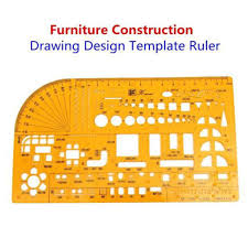 Edit and download furniture design templates free ⏩ crello choose and customize graphic templates online modern and awesome templates. Model Ruler Scale No 4355 Building Furniture Drawing Template Shopee Philippines