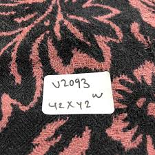 Emanuel Ungaro Floral Wool Scarf Muffler Neckwear V2093 Gloves Scarves