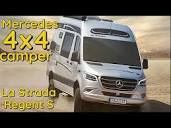 Compact 4x4 Mercedes campervan. La Strada Regent EB - YouTube