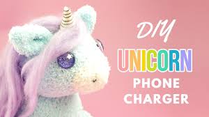 diy unicorn phone charger diy unicorn sock plush diy phone charger p ぬいぐるみ ソックスぬいぐるみ 手芸 作り方