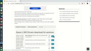 Epson L360 Installer Driver Work Epson Printer Driver