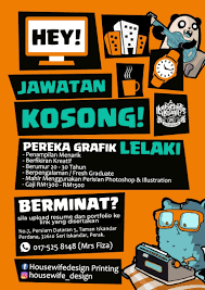 Calon adalah layak dipertimbangkan oleh pihak berkuasa melantik yang berkenaan bagi lantikan terus ke jawatan pereka gred b31 atau b37 yang kosong jika memenuhi. Jawatan Kosong Pereka Pusat Aspirasi Anak Perak Pasak Facebook