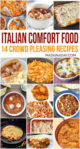 14 Crowd Pleasing Italian Comfort Food Recipes Italian Comfort Food Recipes Food