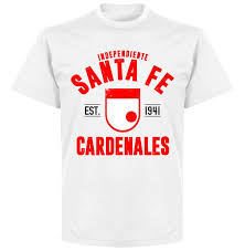 Cuenta oficial de independiente santa fe, el primer campeón del fútbol profesional colombiano. Independiente Santa Fe Established T Shirt Weiss