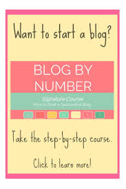 Want To Start A Blog Take The Blog By Number Ecourse Created By Suzi Whitford Which Lays Out The Steps T How To Start A Blog Blogging Mistakes Successful Blog