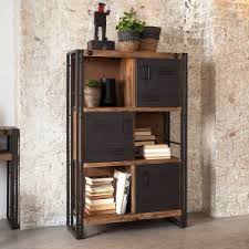 Maybe you would like to learn more about one of these? Bibliotheque Style Industriel 3 Etageres Et Portes Metal Workshop