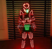 Balletstar LED Robot Suit Luminescent Clothes for Performance LED Robot  Cosplay Party Favors