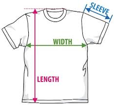 T Shirt Size Charts Custom Funny Tees Guerrilla Tees