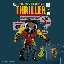 100% free coloring page michael jackson. The Incredible Thriller Shirtoid