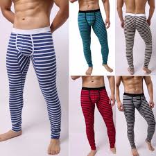 High Quality Mens Leggings Pants Striped Breathable