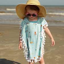 Fabricworm Cover Up Swim Cover Sewing For Kids