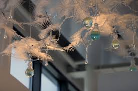 New interactive sculpture in Luddy Hall is 'not human, but alive'