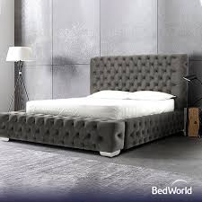 If you want extra storage purchase the matching bench with drawers that hook to the bed and replace the footboard for additional storage and seating.this upholstered footboard with storage is a perfect use of space for any room. Bedworld Net Introducing The Magnificent Ambassador Chesterfield Upholstered Bed Featuring A Chunky Headboard Footboard And Side Rails This Bed Frame Is The Perfect Choice For Those Looking For A Large Luxurious Addition