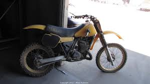 West Auctions Auction Bankruptcy Auction Of Seaswirl Boat Honda Quad And Yamaha Dirt Bike Item 1982 Yamaha Yz 450 Motocross Bike Moto cross kx yz & pocket. 1982 yamaha yz 450 motocross bike