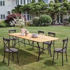 Chaise De Jardin En Metal Noir Tradition Maisons Du Monde Chaise De Jardin Chaise Jardin Metal Table De Jardin