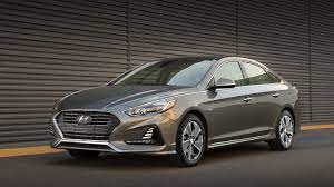 Hd Wallpaper Gray Hyundai Accent Sedan Hyundai Sonata Hybrid 2018 Cars 4k