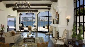 Log cabin style house interior. 23 Brilliant Living Room Designs With Exposed Beams