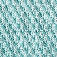 This closes off the honeycomb cell. Slip Stitch Knitting 08 Mock Honeycomb Easy To Knit