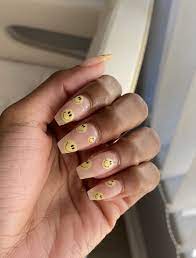 Smiley Face Nails Acrylic Nails Coffin Short Nails Cute Acrylic Nail Designs