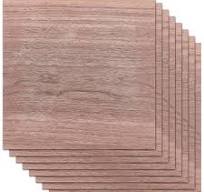 BENECREAT 8 fogli in legno di noce, 30 x 30 cm/11,81 x 11,81 pollici,  pannelli quadrati in legno duro per progetti fai da te, 0,5 mm sottili : ...