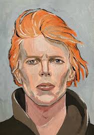 Thomas Jerome Newton, gouache : r/DavidBowie