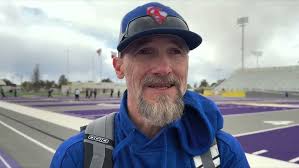 Central Lady Cats Head Soccer Coach Benjamin Henry after the Lady Cats'  Bi-Distr...