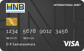 Put it on your device and turn it on again to use. International Debit Card Visa Debit Card By Hnb Sri Lanka