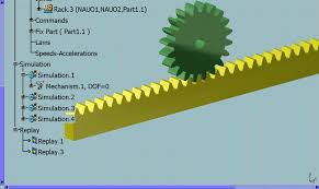 Animation Simple Rack And Pinion 3d Cad Model Library Grabcad