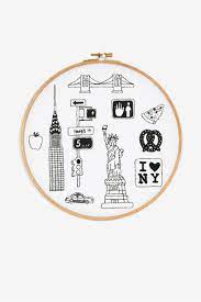 Start your valentine stitching now. New York Pattern Free Embroidery Patterns Dmc