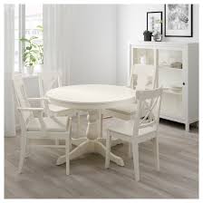 With an extendable table, you won't worry about where to seat unexpected guests. Ingatorp Ingolf Table And 4 Chairs White Nordvalla Beige Ikea Painted Seating Ikea Chair