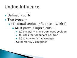 Unfortunately, neither coercion nor undue influence is clearly defined in u.s. Ppt Business Law Powerpoint Presentation Free Download Id 3523523