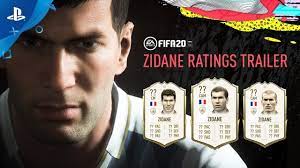 Fifa 20 fifa 19 fifa 18 fifa 17 fifa 16 fifa 15 fifa 14. Fifa 20 Zinedine Zidane Fut Icons Stories Reveal Ps4 Youtube
