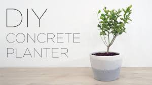 Shop indoor and outdoor plant holders such as hanging pots, rail planters and more. Diy Concrete Planter With An Ombre Finish Youtube