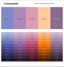 A black and white bedroom color scheme is anything but basic when accented with shiny brass and blush pink. 150 Latest Color Schemes With Peach Orange Color Tone Combinations 2021 Icolorpalette