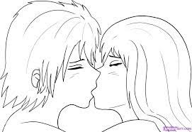 Albeit it overlaps with /a/ at that point, it would mean people who want to draw that have a reason to come here. How To Draw Anime People Kissing Step 6 Lindsa 3 Flickr