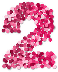 Two 2 Number Pink PNG Clip Art | Gallery Yopriceville - High-Quality Images  and Transparent PNG Free Clipart