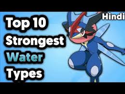 Top 10 Strongest Water Type Pokemon In Hindi Youtube In 2020 Water Type Pokemon Type Pokemon Pokemon