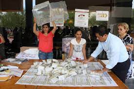 Estos mapas muestran el avance en vivo del conteo. La Autoridad Electoral Mexicana Dara Resultados A Cuentagotas El 1 De Julio Internacional El Pais