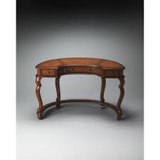 Heritage Desk Writing Desks Home Office Furniture Leather Desk Leather Top Desk Wood Desk