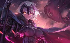 White Haired Female Anime Character Digital Wallpaper Fate Series Fate Grand Order Avenger Fate Grand Order Jeanne D Arc Anime Anime Character Female Anime