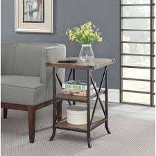 Convenience Concepts Brookline End Table Walmart Com In 2020 Table Decor Living Room Side Table Decor Living Room End Tables