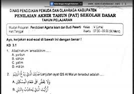 Check spelling or type a new query. Soal Ulangan Pendidikan Agama Islam Kelas 5 Semester 2 Mediabelajar Madrasah