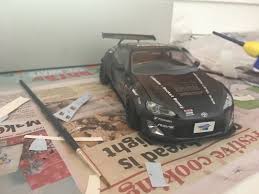 Rick's toyota 86 is a special 86. 1 24 Scale Aoshima Toyota 86 Rocket Bunny V1