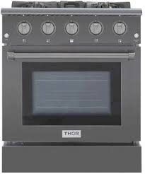 Easy to use, clean and maintain. Black Stainless Steel Professional Ranges By Thor Kitchen Stoves