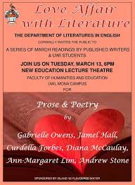 Jamaican Poems With Literature Poetry Prose Readings Jamaican Literature Com March Reading Literature Prose Poetry