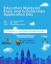 Maybe you would like to learn more about one of these? Meet Um In Male Maldives At Education Expo Scholarships Application Day 28 29 January 2018 Don T Miss Scholarships Application Scholarships Free Seminar