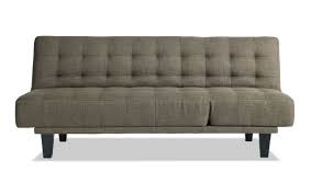 This type of an outdoor daybed has a removable and washable cushion. Corey Taupe Bob O Matic Futon Outlet Bob S Discount Furniture