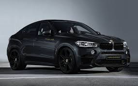 Brutalni Bmw X6 M Jako Strach Nahanejici Black On Black Se 700 Konmi Od Manhartu Refresher Cz