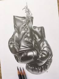 Draw them dangling on a coat hanger next to a rocky balboa gown, or left in an abandoned boxing unit. Boxing Gloves Pencil Drawing Art Boxing Tattoos Boxing Gloves Tattoo Boxing Gloves Drawing