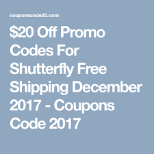 20 Off Promo Codes For Shutterfly Free Shipping December
